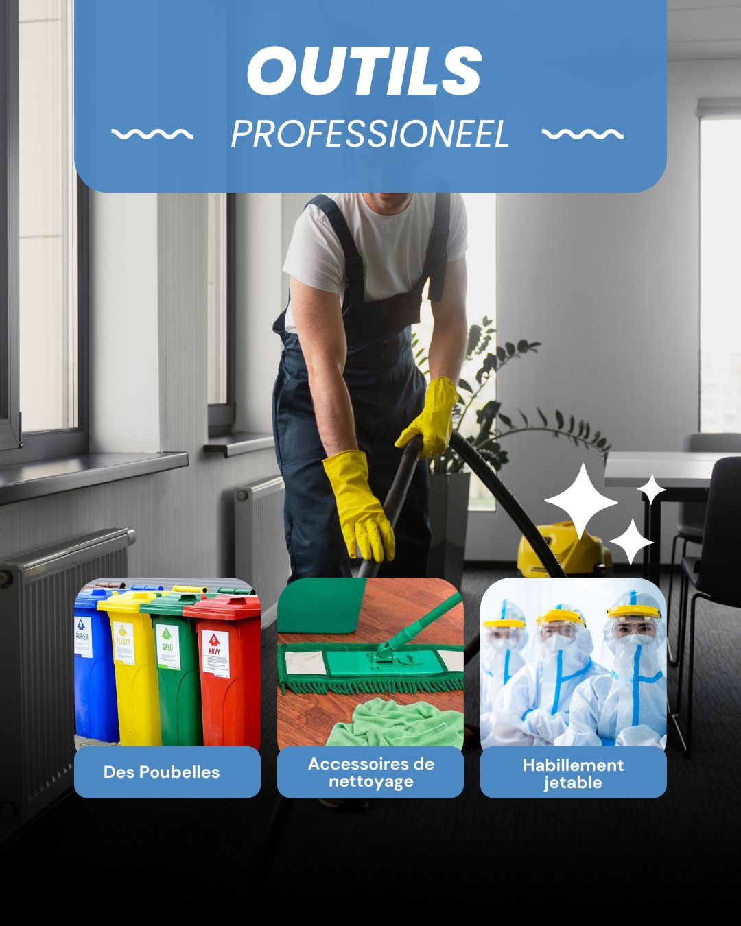Outils de nettoyage