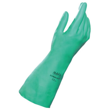 Gant nitrile vert alimentaire