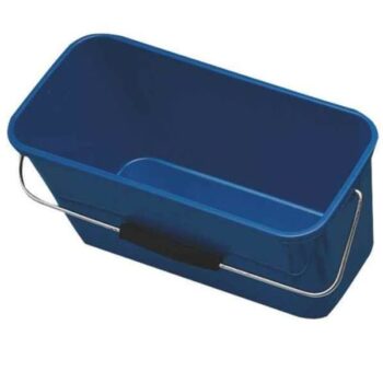 Seau rectangulaire 13 L Bleu