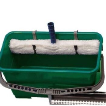 Seau vitres vert 22 L